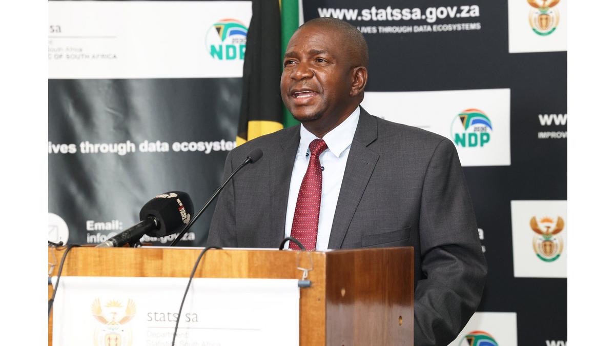 Statistician-General Risenga Maluleke - Image source GCIS.